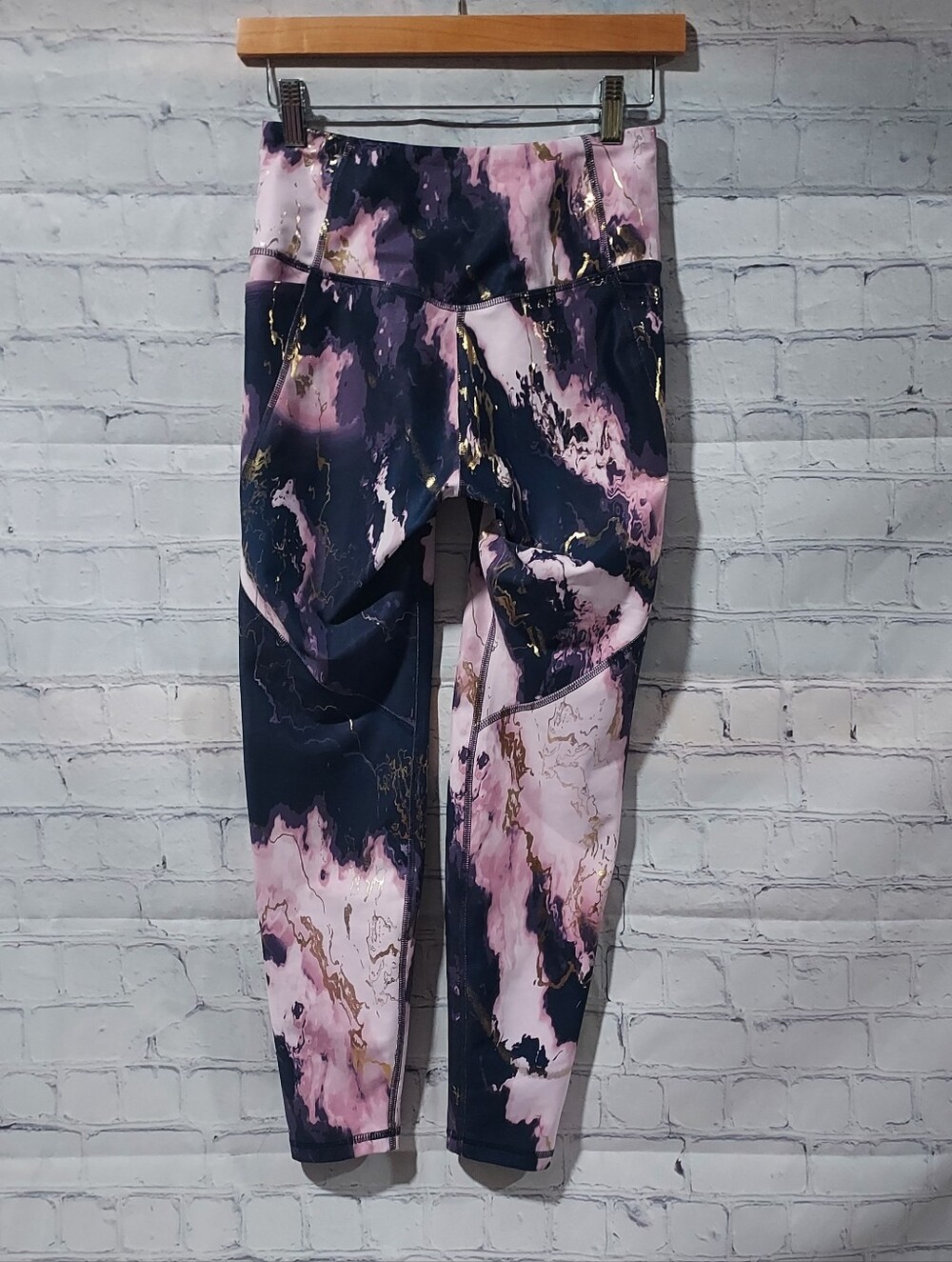 Old Navy M Active Powersoft Go-Dry High Rise Leggings Athleisure Activewear